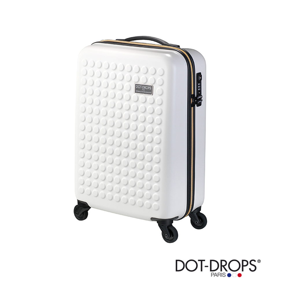 DOT-DROPS 20 吋 Chapter 3 點點硬殼行李箱阪急 百貨 台北 - 金屬白 DOT-DROPS 20 吋 Chapter 3 點點硬殼行李箱阪急 百貨 台北 - 金屬白
