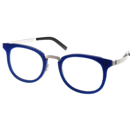【好物分享】gohappyBYWP 光學眼鏡 簡約別緻個性半圓框 (藍) #BY14033 INKBS效果好嗎台北 崇光 百貨