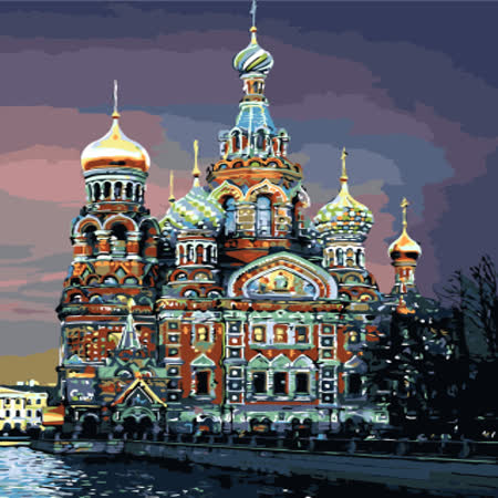 【好物分享】gohappy快樂購【ArtLife】創意油畫、數字油畫DIY_(聖彼得堡救世主教堂)價錢大 遠 百 週年 慶