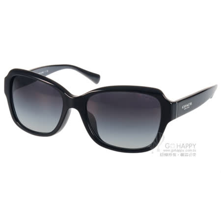 【真心勸敗】gohappyCOACH 太陽眼鏡 歐美時尚經典款 (黑) #COS8160F 500211評價如何大 遠 百 高雄 周年 慶