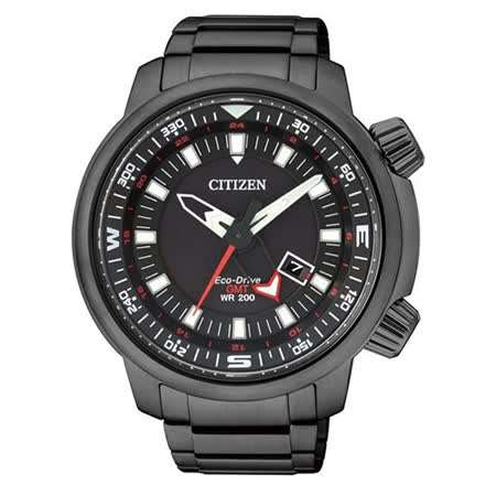 【勸敗】gohappy 線上快樂購CITIZEN 星辰 -Promaster-領先世界光動能運動腕錶/黑-48mm-BJ7086-57E價錢亞 東 電子