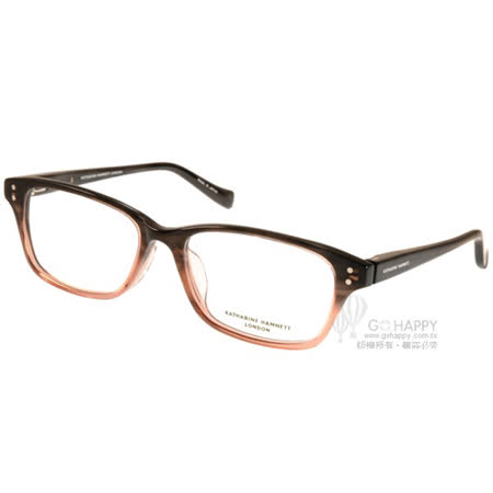 【勸敗】gohappy 購物網KATHARINE HAMNETT眼鏡 日本工藝經典方框 (漸層棕紅) #KH9137 C03心得就是 愛 買