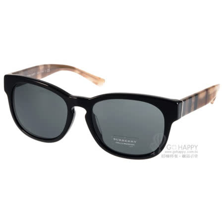 【好物推薦】gohappy線上購物BURBERRY太陽眼鏡 英倫風簡約款 (黑) #BU4226F 360087哪裡買sog0 百貨
