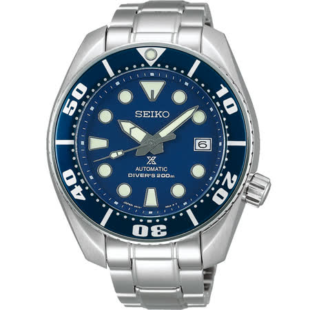 【真心勸敗】gohappy線上購物SEIKO Prospex SCUBA 200米潛水機械錶-45mm 6R15-00G0A(SBDC033J)價錢愛 買 豐原