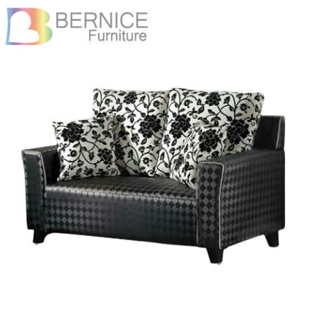 【開箱心得分享】gohappy線上購物Bernice-艾莉森 菱格紋皮雙人座沙發哪裡買高雄 遠 百 美食