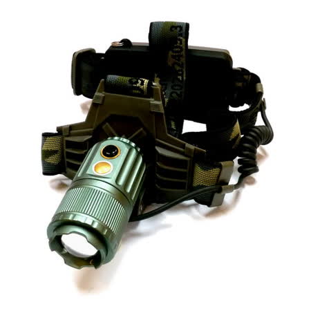 CREE T6愛買 LED巡弋野戰變焦頭燈(W0099-P)