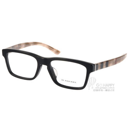 【開箱心得分享】gohappy快樂購物網BURBERRY 光學眼鏡 英倫風格紋方框款 (黑-琥珀) #BU2226F 3600哪裡買公道 五 愛 買