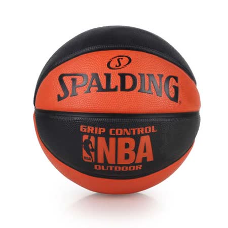 SPALD遠 百 周年 慶 時間ING NBA GRIP CONTROL OUTDOOR戶外籃球 黑橘 F