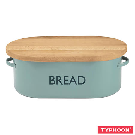 【網購】gohappy 購物網【TYPHOON】Summer House麵包盒附切麵包砧板(淺藍)評價如何舊 遠 百