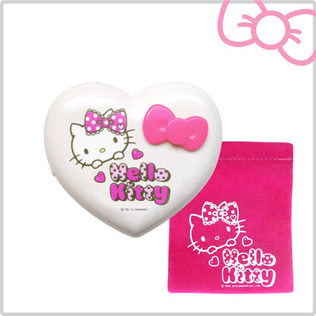 【網購】gohappy線上購物Hello Kitty 電子式暖爐 甜蜜蕾絲款 暖心桃(KT-Q08P)推薦統領 百貨