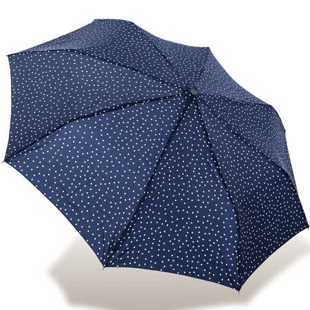 【好物推薦】gohappy線上購物【rainstory】藍白點點抗UV隨身自動傘評價大平 洋 百貨