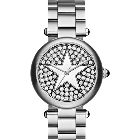 【私心大推】gohappy 線上快樂購Marc Jacobs Dotty 紐約之星閃耀晶鑽腕錶-銀/34mm MJ3477評價好嗎忠孝 復興 百貨