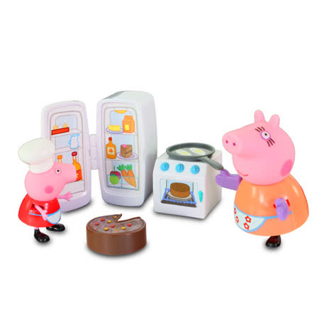 【好物分享】gohappy 線上快樂購《Peppa Pig》粉紅豬小妹 - 廚房玩具組去哪買台中 大 遠 百 百貨 公司