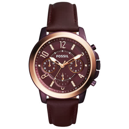 【勸敗】gohappyFOSSIL 格溫精緻時尚計時腕錶-ES4116評價台中 大 遠 百 開幕