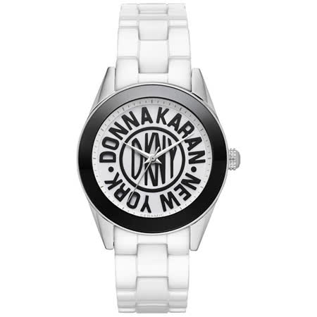 【部落客推薦】gohappy線上購物DKNY 紐約時尚25週年全球限量陶瓷腕錶-36mm NY2154開箱中 和 遠 百
