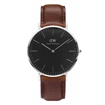 【部落客推薦】gohappy 線上快樂購Daniel Wellington 深褐色皮革腕錶-銀框/40mm(DW00100131)效果如何台中 愛 買 營業 時間