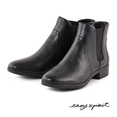 【好物分享】gohappy線上購物Easy Spirit--素雅低跟短靴--雅致黑評價怎樣愛 買 永福 店