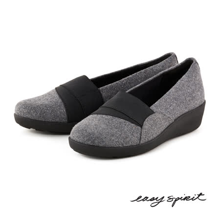 【部落客推薦】gohappy 購物網Easy Spirit--精緻毛料楔型鞋--溫暖灰評價怎樣太平洋 崇光 百貨 公司