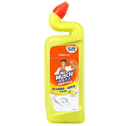威猛先生浴廁清潔劑-清新檸檬750ml