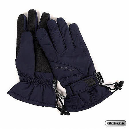 [SNOW TRAVEL] 板橋 愛 買 營業 時間PORELLE防水透氣素面薄手套 (藍色)