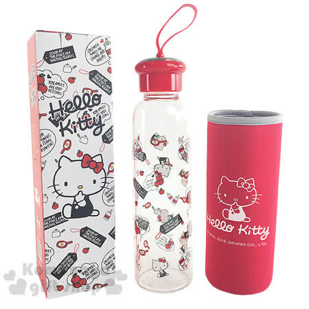 小禮堂
Hello Kitty 玻璃水瓶500ml