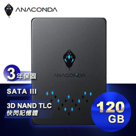 ANACOMDA巨蟒 T1 120GB SSD固態硬碟