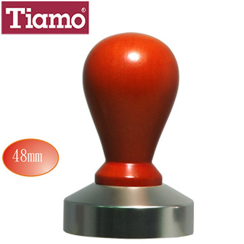 【開箱心得分享】gohappy線上購物Tiamo 0914木柄鋁底填壓器48mm (HG2577)價格高雄 量販 店