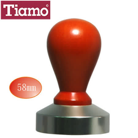 【網購】gohappy線上購物Tiamo 0914木柄鋁底填壓器58mm (HG2581)效果好嗎遠東 百貨 成功 店