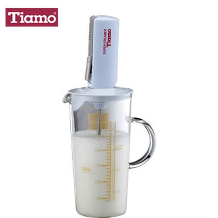 【部落客推薦】gohappy 線上快樂購Tiamo電動奶泡器把手含杯組 (HK0453)去哪買igood 愛 買 客