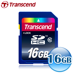 創見 Transcend 16GB SDHC Class10 記憶卡