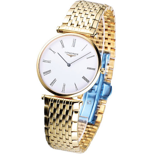 LONGINES 嘉嵐系列超薄時尚腕錶L47092118