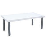 書桌/電腦桌/和室桌--厚型桌面(4.4cm)素雅白色 (台灣製造)