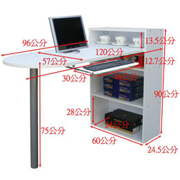 【私心大推】gohappy 購物網2+2格書櫃型書桌(含鍵盤)-素雅白色-(台灣製)效果台中 愛 買 復興