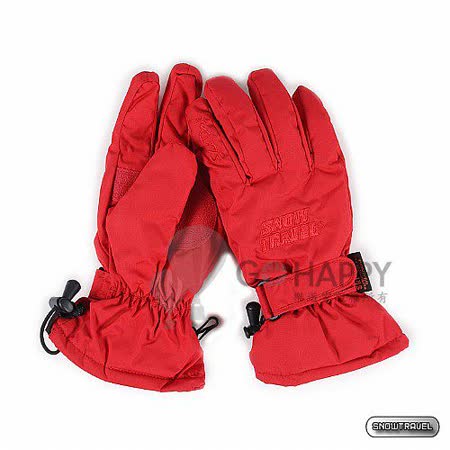 S天母 太平洋 百貨NOWTRAVEL POLARTEC保暖透氣雙層防風手套(紅色)