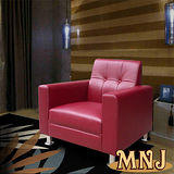MNJ-簡單生活獨立筒沙發-1人座(紅)