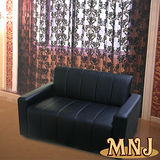 MNJ-可愛家庭沙發2人(黑)