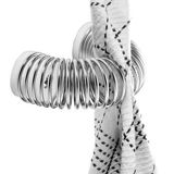 《NUANCE》創意毛巾圈環夾(白)