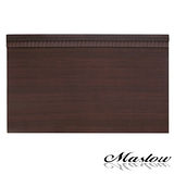 【Maslow-胡桃線條】單人床頭片-3.5尺