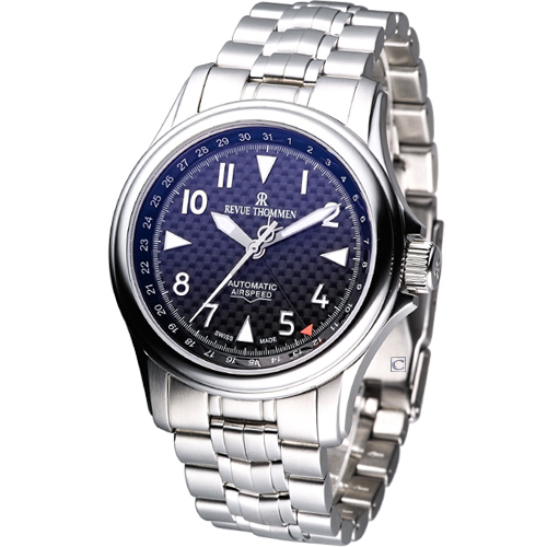 Revue Thommen AIRSPEED Pointerdate 指針式日期 機械腕錶16040.2137