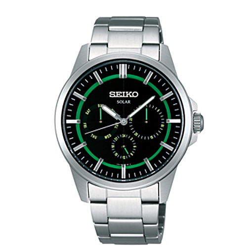 SEIKO 太陽能綠光線時尚腕錶V14J-0AX0M/SBPV905J SEIKO 太陽能綠光線時尚腕錶V14J-0AX0M/SBPV905J