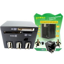 多功能USB Hub 讀卡機(USB2.0) 多功能USB Hub 讀卡機(USB2.0)