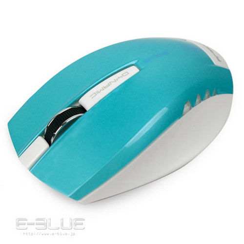 E-BLUE 藍光鯊魚鼠(藍)
