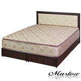 【Maslow-簡約胡桃釘釦】單人床組-3.5尺(不含床墊)