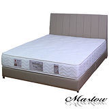 【Maslow-簡約線條卡其皮製】加大床組-6尺(不含床墊)