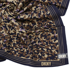 【勸敗】gohappy 線上快樂購DKNY 滿版迷彩風帕領巾-深藍邊評價如何太平洋 百貨 復興 館