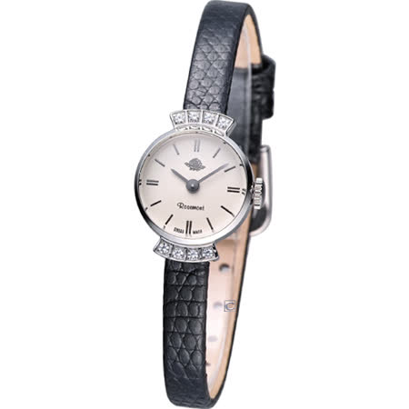 【真心勸敗】gohappy線上購物Rosemont 巴黎1925系列 時尚腕錶 RS-007-03BK 黑色效果好嗎遠東 購物