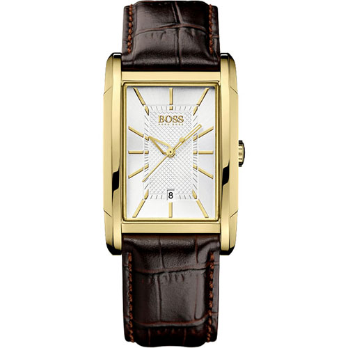 Hugo Boss 紳士家經典復刻腕錶(H1512618)-金