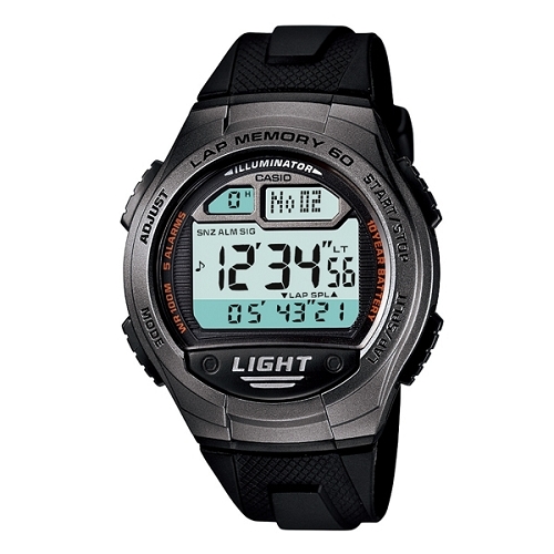 CASIO 帥氣運動多功能電子錶(灰面黑錶帶) CASIO 帥氣運動多功能電子錶(灰面黑錶帶)