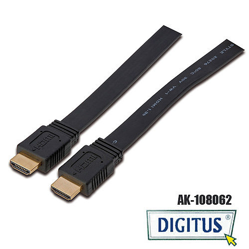 曜兆DIGITUS HDMI~AK-108062扁平線 平板線1公尺 曜兆DIGITUS HDMI~AK-108062扁平線 平板線1公尺