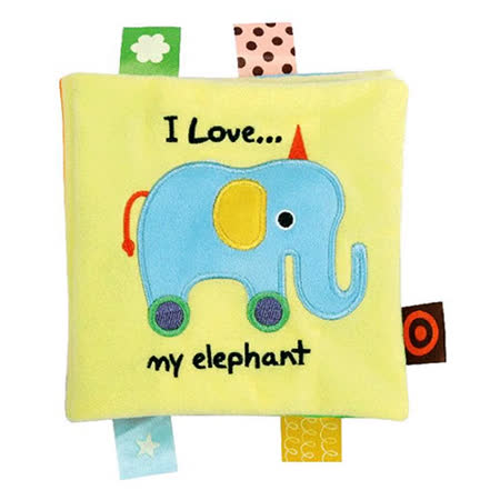 【好物推薦】gohappy快樂購物網【Read & Play 布書】我愛我的大象推薦遠東 百貨 退貨